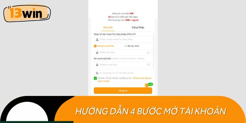 Hướng dẫn 4 bước mở tài khoản không lo rủi ro