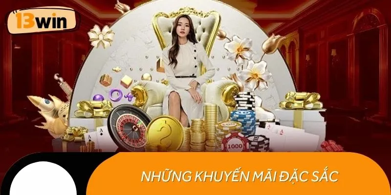 Nhiều sự kiện ưu đãi VIP 13WIN đặc sắc