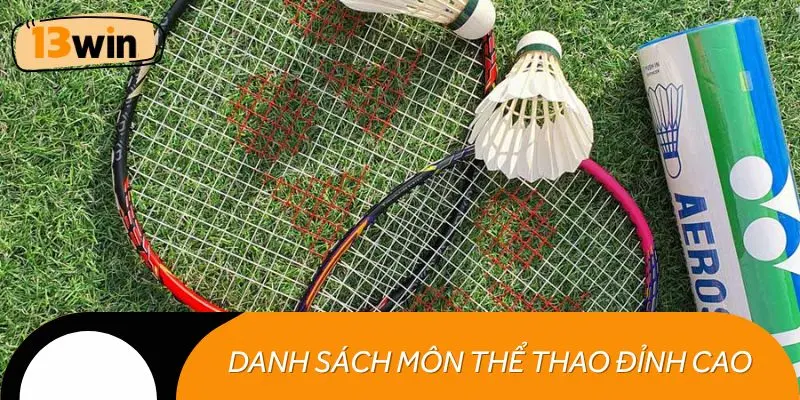 Danh sách môn thể thao 13WIN đỉnh cao dành cho bạn